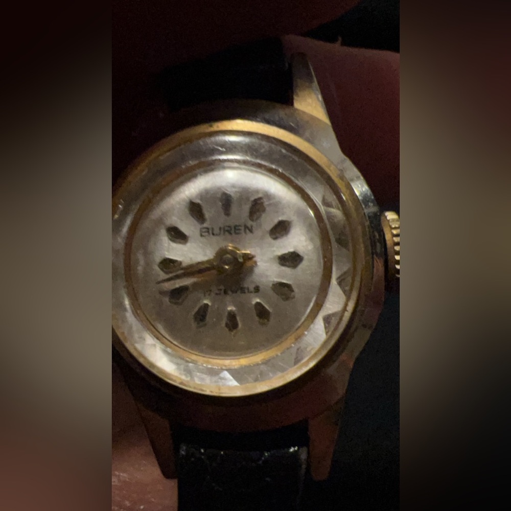 Buren antique Dainty watch with a tiny face